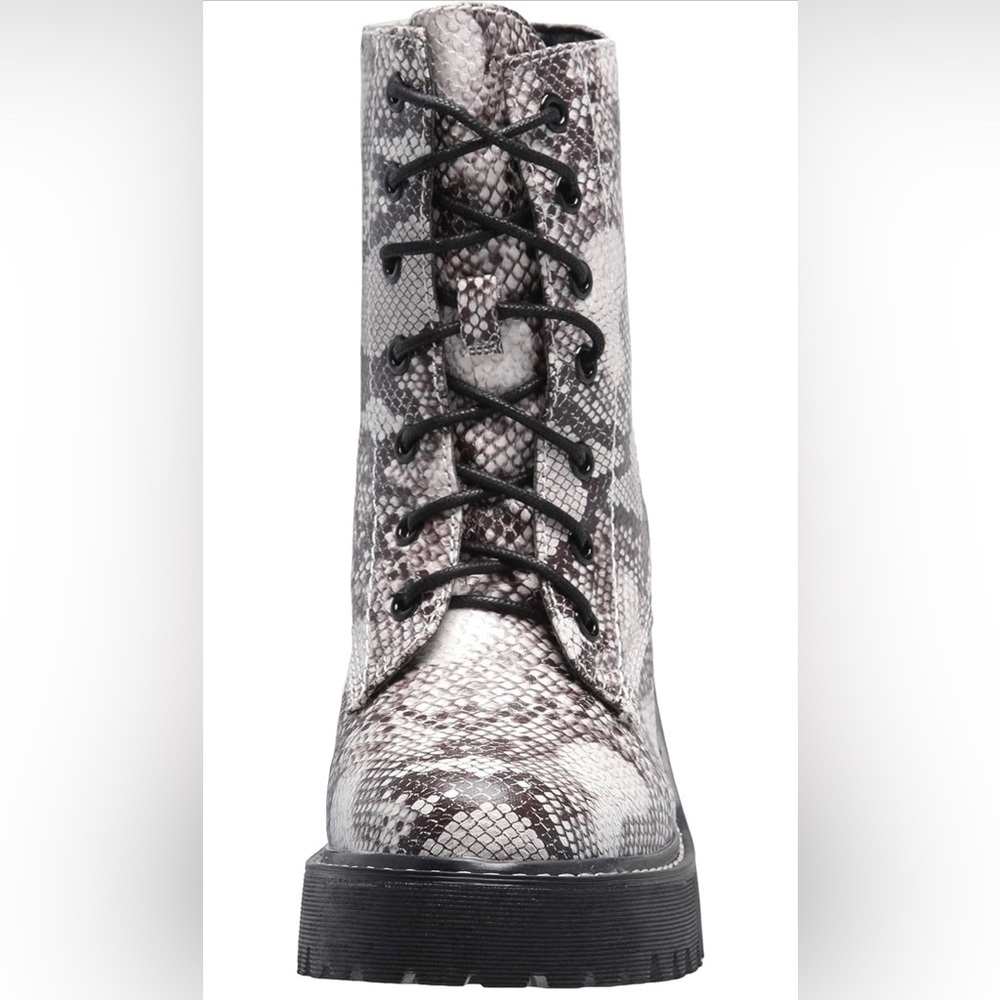 Hp Snakeskin Pattern Archiee Platform Boots Chunk… - image 7